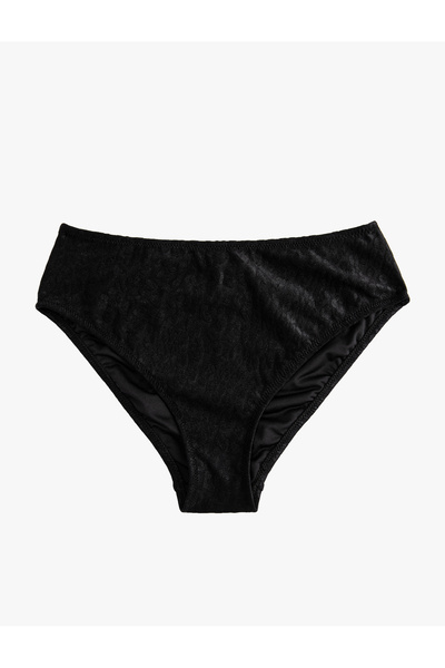 Koton Partea de jos de bikini neagră de damă