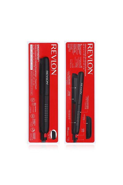 Revlon SmoothStay Coconut Oil-Infused Straightener 25mm - Black
