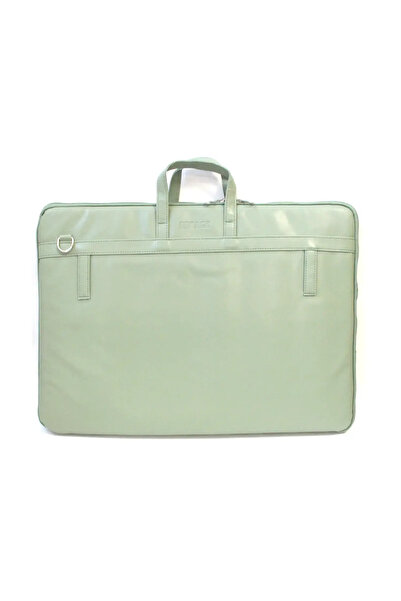 BBACK Suni Deri Proje Çantası 55x75 cm Mint 563