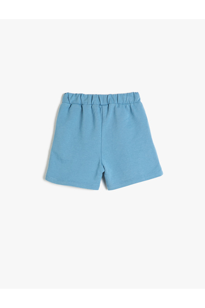 Koton Shorts Pocket Tie Waist Cotton