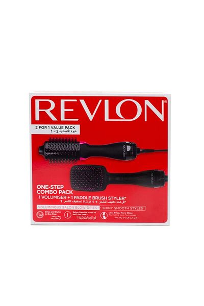 Revlon Salon One-Step Combo Pack: One Volumiser and One Paddle Dryer