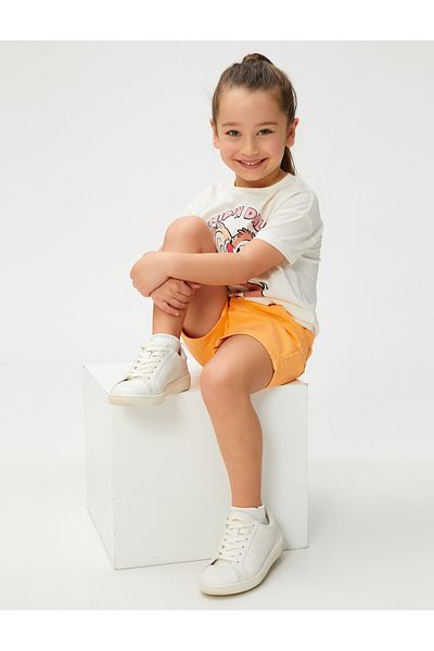 Koton Shorts Pocket Elastic Waist Cotton