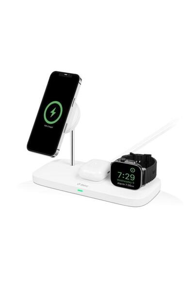 Ttec 2KS32B AirCharger Trio Up MagSafe Uyumlu 3ü 1 Arada iPhone + Apple Watch + AirPods Kablosuz Şar