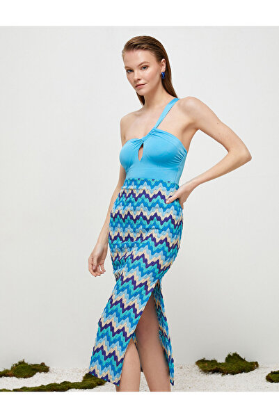 Koton Tek Omuz Mayo Pencere Detaylı Kaplı