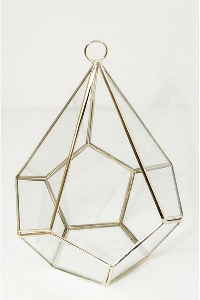 By Ayça Vardan 30X20X5 cm Pyramid Chocolate - Silver Colored, for Jewelry and Decoration