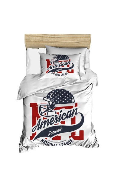 Fabeteks American Football National League Single Youth Bedding Set
