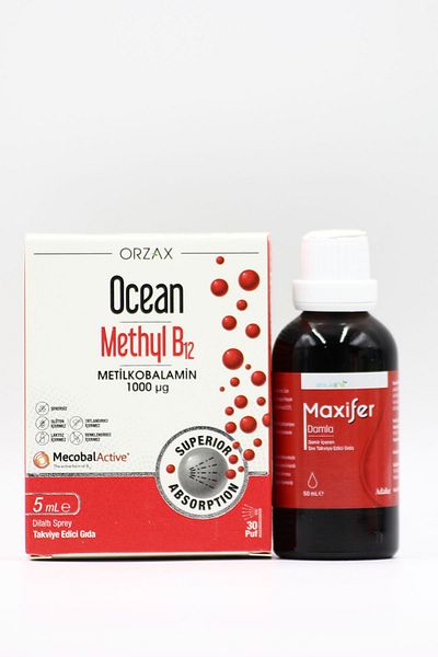 Ocean Methyl B12 and Maxifer Iron Supplement