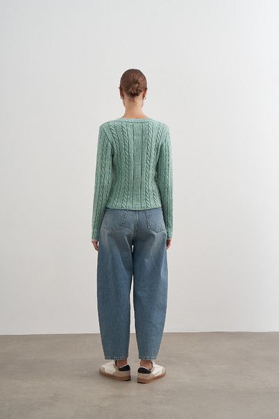 PARKhande Sleeve Buttoned Sweater