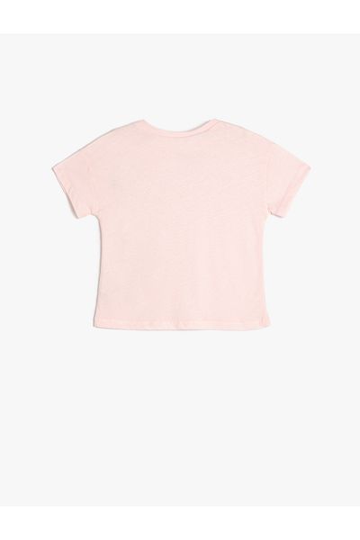 Koton Minnie Mouse T-Shirt Licensed Short Sleeve Crew Neck Cotton