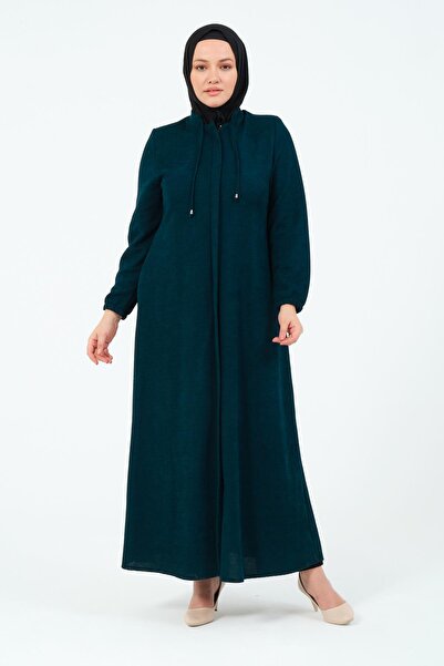 GLR&GYM RABİA ŞÖNİL KADIN TESETTÜR KIŞLIK FERACE