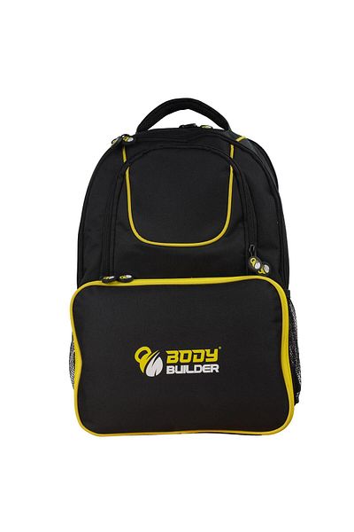 Body Builder Meal Bag, 6 Containers, Back