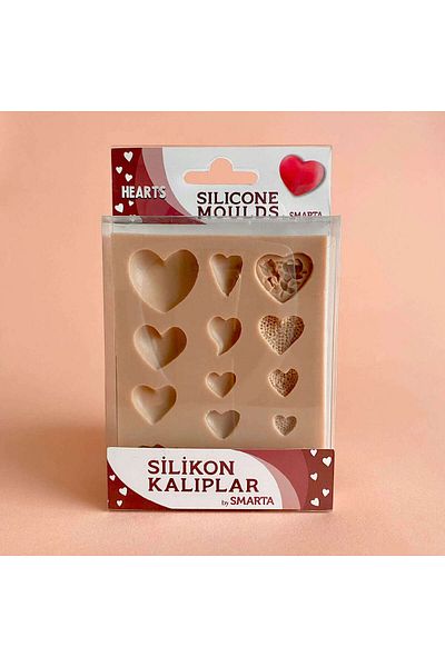 Smarta Silicone Sk 1013003   Model Mould - Hearts