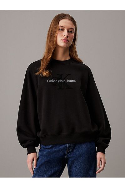 Calvin Klein ŽENILKOVÝ MONOLOGO CREWNECKÝ KRÁT