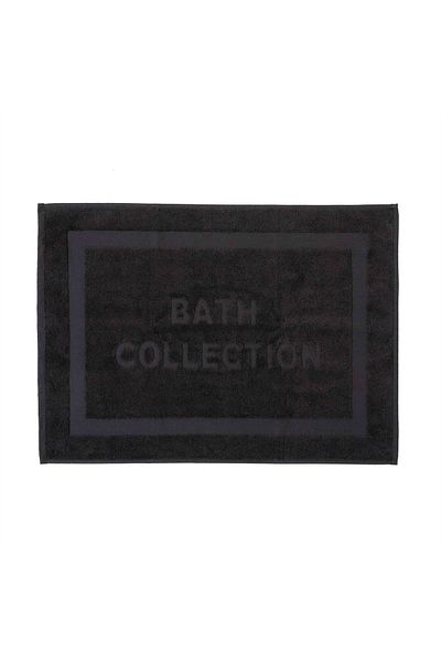 Mudo Home Black Barnes Foot Towel - 50x70