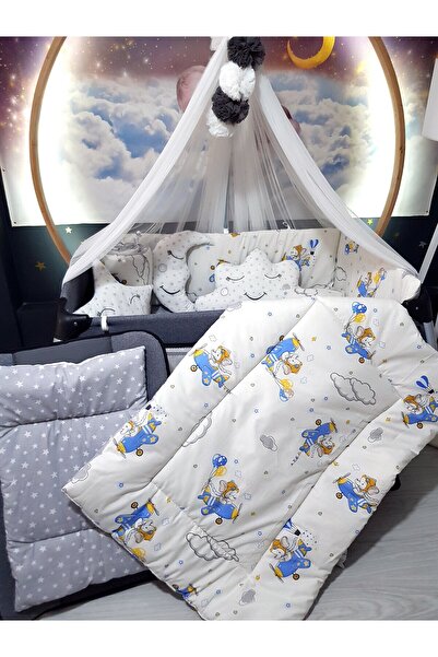 bebek_iklimi 70X110 Baby Sleeping Set - Luxury Mosquito Net and Apparatus Inc...