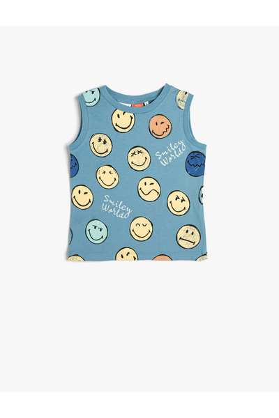 Koton Smileyworld® Athlete Licensed Crew Neck Cotton