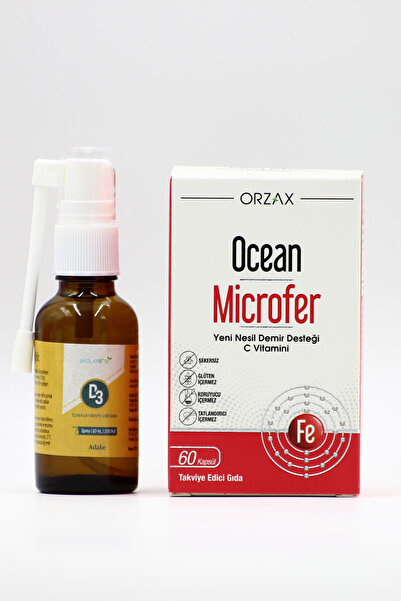 Ocean Microfer Demir ve C Vitamin D3 Sprey