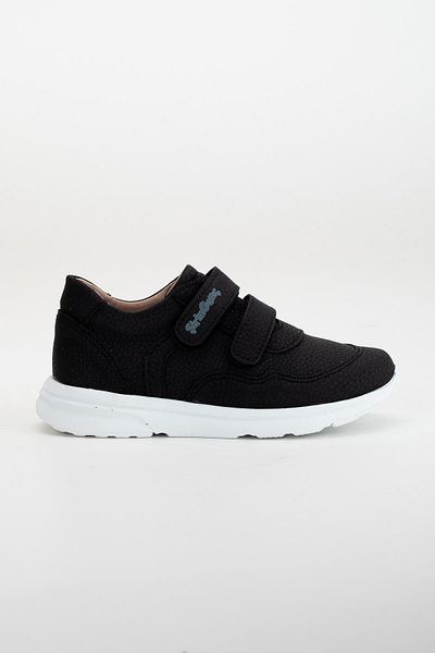 Dilimler Ayakkabı Şirinbebe Şiringenç Orthopedic Black Velcro White Sole Baby Boy Sports Shoes