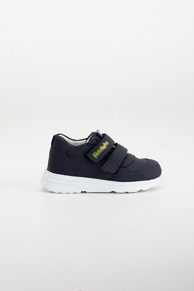 Dilimler Ayakkabı Şirinbebe Şiringenç Orthopedic Navy Blue Velcro White Sole Baby Boy Sports Shoes