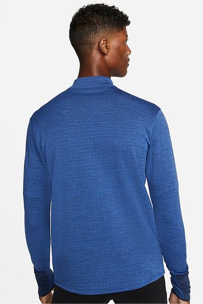 Nike Terma Fit Running Dri Fit Repel Element Half Zip Μπλε Ανδρικό Θερμικό Αθλητικό Τζόκινγκ με μισό φερμουάρ