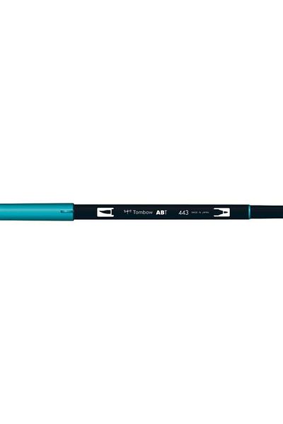 Tombow Ab-T Dual Brush Pen Dark Turquoise 443