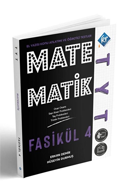 KR Akademi Yayınları Tyt Matematik Oran Orantı Sayı Kesir Yaş Yüzde Problemle...