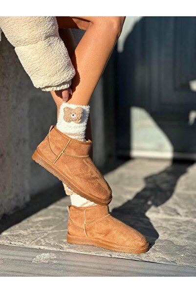 Giydim Gidiyor Zinny Bot Kahverengi