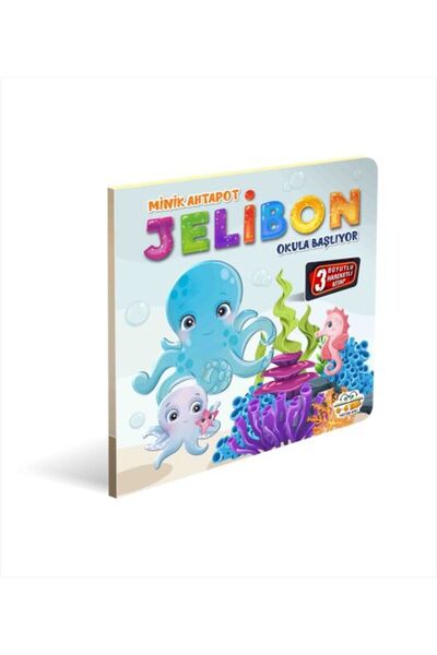 Genel Markalar Minik Ahtapot Jelibon Okula Başlıyor 3 Boyutlu