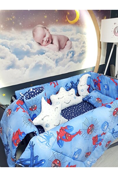 bebek_iklimi طقم نوم للأطفال مقاس 70x110 - سبايدرمان بدون ناموسية - بدون سرير بارك