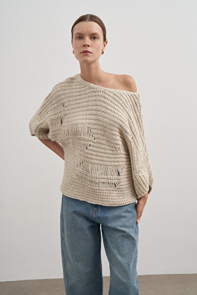 PARKhande Selanik Örgülü Yırtıklı Yarasa Panço