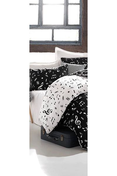 SENLİFE Cotton Single Quilt Cover Set