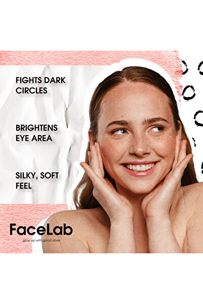 FaceLab FaceLab Eye Contour Serum, Anti-Aging Algae Extract Brightening Revitalizing Eye Serum with Hyaluron