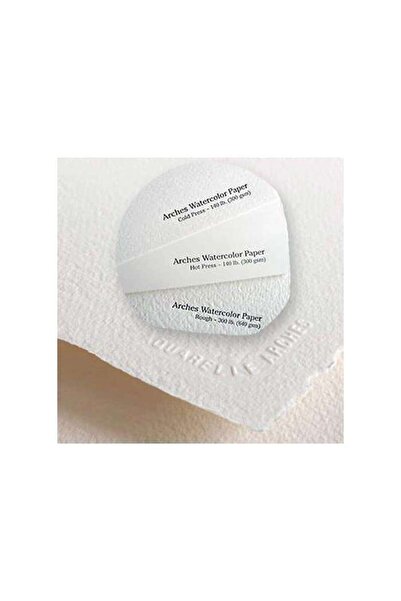 Arches Sulu Boya Kağıdı Beyaz Kalın Doku 300 g 56x76 cm