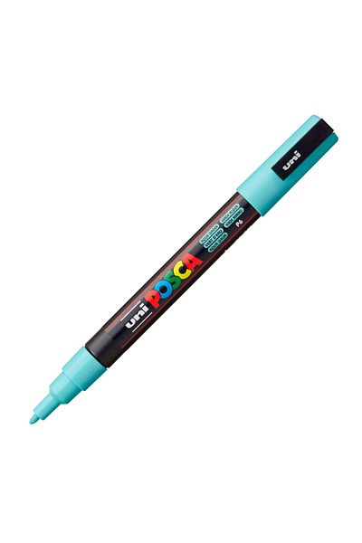 Uni Aqua Green Posca Marker Pc-3M - 0.9-1.3 mm Painting Marker