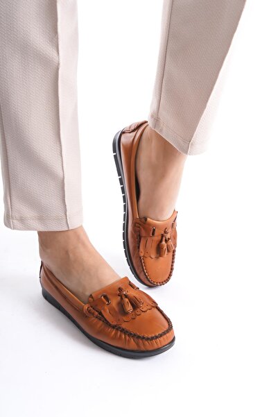 ARTI ARTI AYAKKABI Plus-Plus014-BB-501-PSK حذاء باليه نسائي من الجلد الطبيعي ...