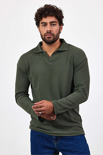 Weyeze Футболка з довгими рукавами та жакардовим візерунком AF-K32031LNS