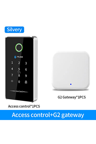 Choice1 لوحة مفاتيح خارجية من الألومنيوم MJ02-G2 بتقنية NFC، تدعم تطبيق Ttlk ...