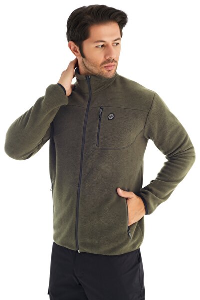 Crozwise TAM FERMUARLI SWEAT 6037-04 YEŞİL