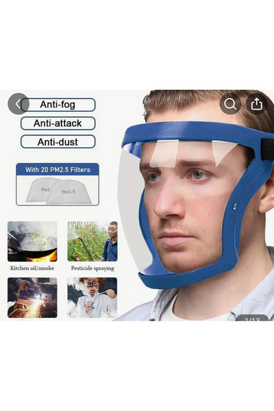 Marmara Buhar Yapmaz Yuz Maskesi Filtresiz Her Yuze Uyar Esnek