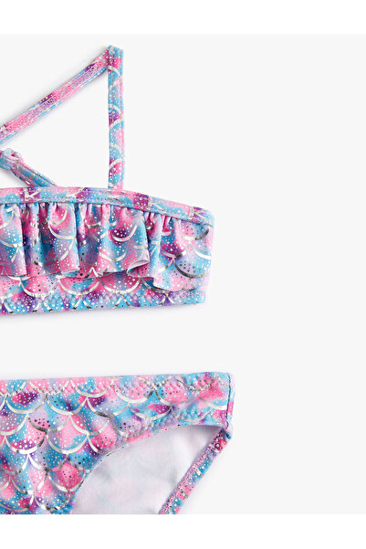 Koton Bikini Takımı Fırfırlı İnce Askılı