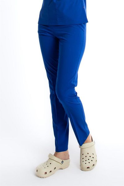 Uçak Medikal Costum chirurgical Lycra Indigo Blue U-flex