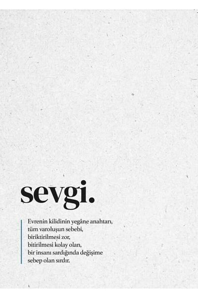 Hobbi Tasarım Caietul de dragoste cu linii islamice