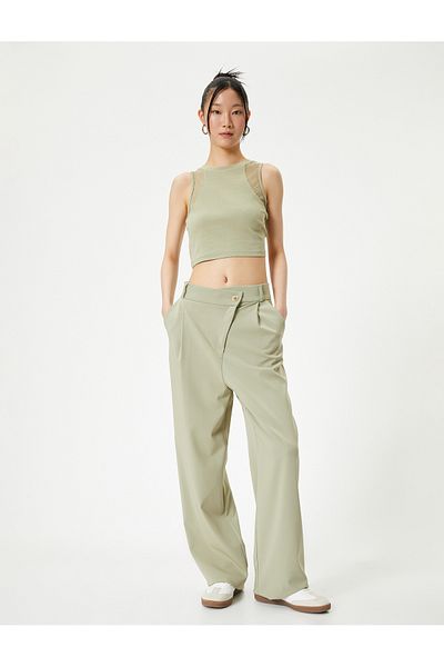 Koton Tanktop mit Netzdetail