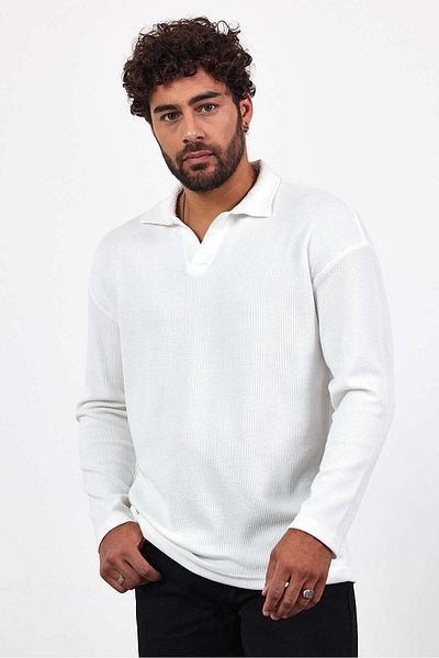 Weyeze Long Sleeve Jacquard T-Shirt Af-K32031Lns
