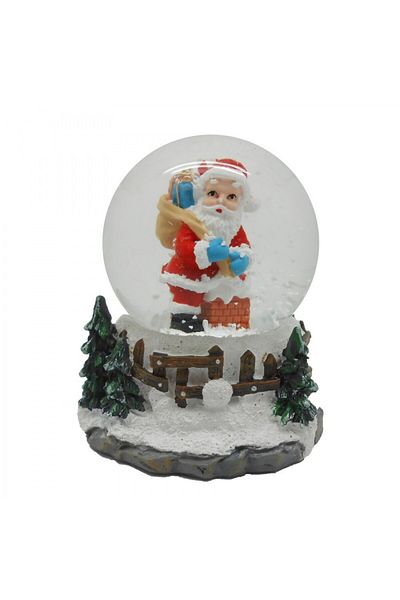 Karaca Startseite Weihnachten Santa Schneekugel