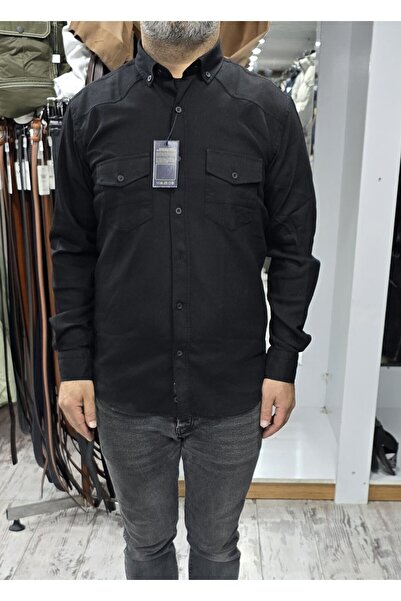 Fortius FORTİUSSİPOR İKİ CEPLİ GÜMLEK SİPOR REGULAR KESİM  ÜZÜN KOLU GÜZEL KA...