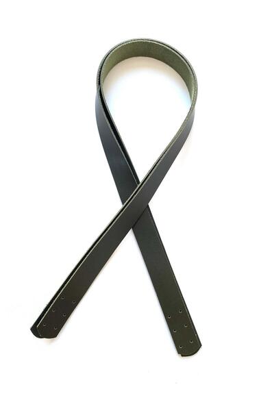 FERİHA HOBİ AKSESUAR حزام حقيبة جلدي مخيط (70 سم)