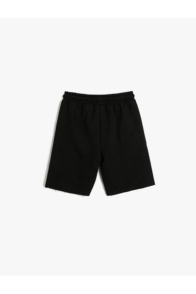 Koton Shorts Batman Printed Licensed Cotton Tied Waist