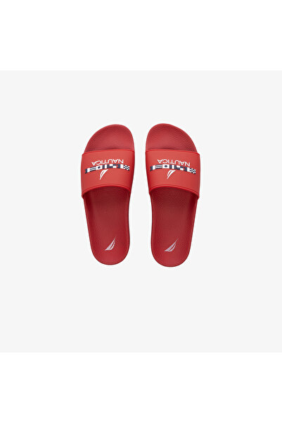 Nautica Men's Red Slippers