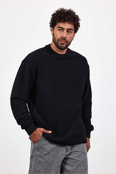 Weyeze Long Sleeve Jacquard T-Shirt Af-K32023Lns